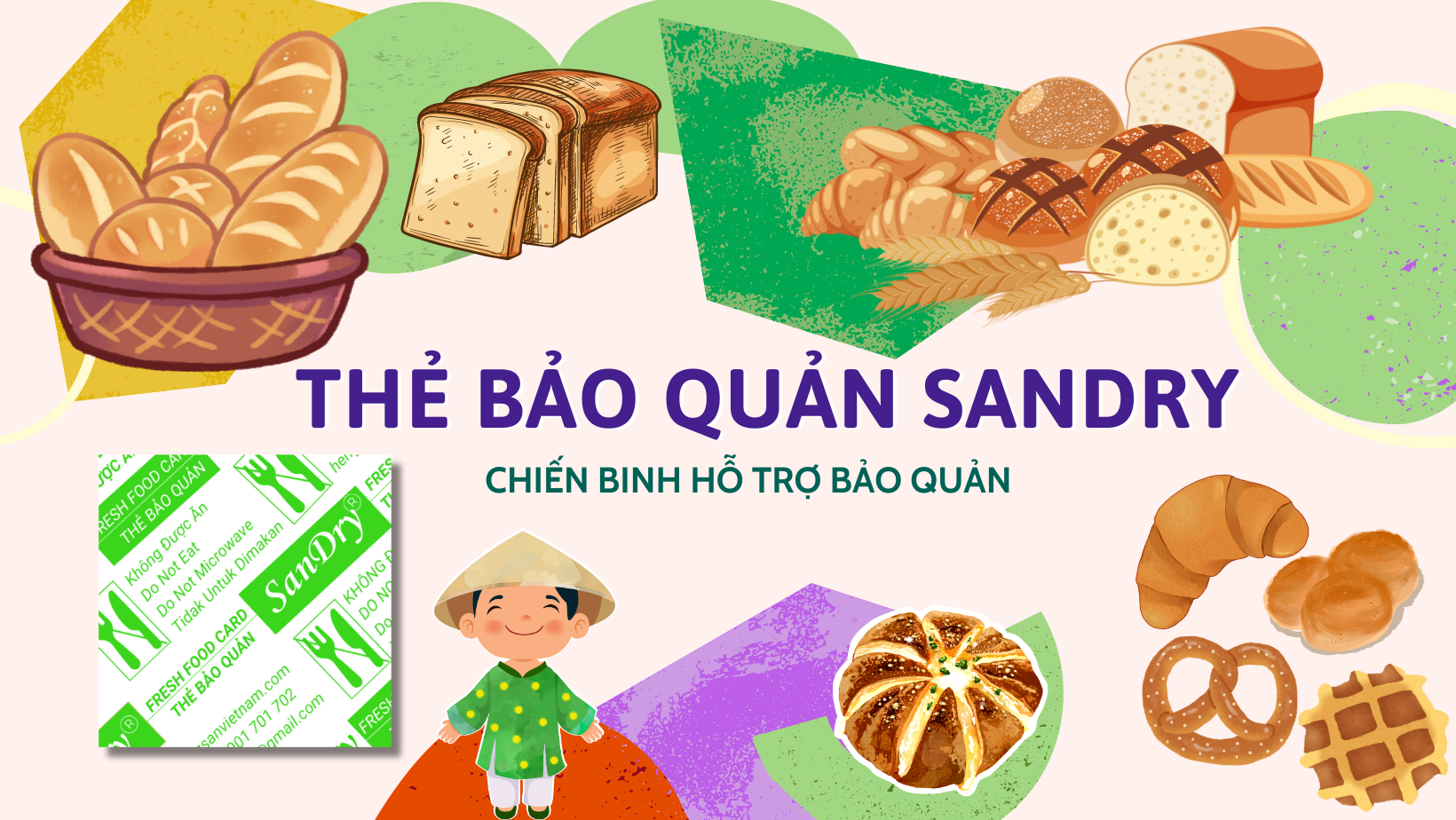 THẺ BẢO QUẢN SANDRY - CHIẾN BINH HỖ TRỢ BẢO QUẢN